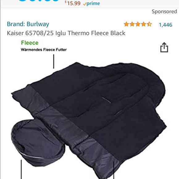 kaiser iglu footmuff